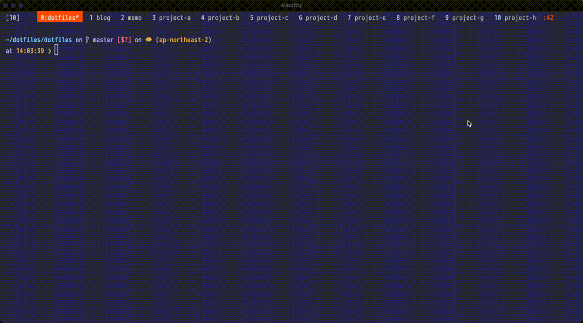 tmux-window